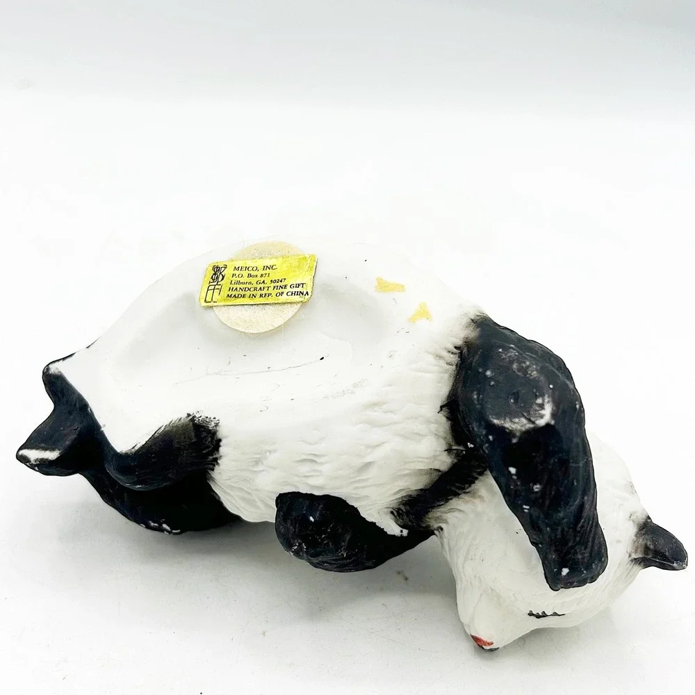 Set of Four Assorted Panda Figures